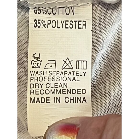 Sleeveless Black & Floral Butterfly Print Stretch Summer Lightweight Dress Large - Picture 4 of 12